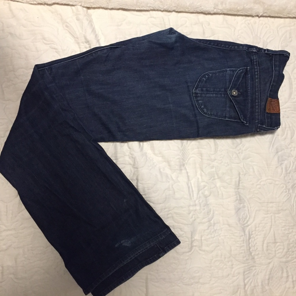 Lucky jeans flare bottoms size 6